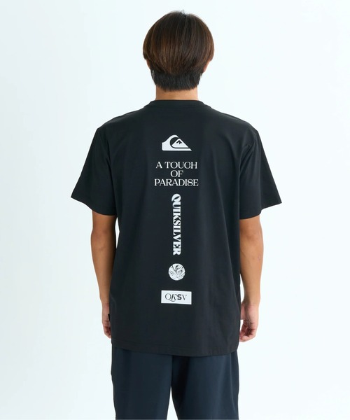 Quiksilver ラッシュガード VERTICAL LOGO SS/クイックシルバー