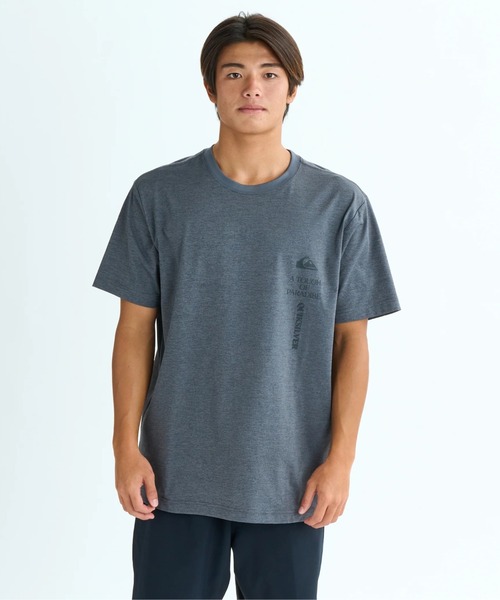 Quiksilver ラッシュガード VERTICAL LOGO SS/クイックシルバー