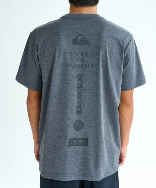 Quiksilver ラッシュガード VERTICAL LOGO SS/クイックシルバー