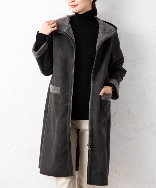 ルア ピュアカシミアバックフレアコート | LE PHIL（ル フィル） ｜【公式