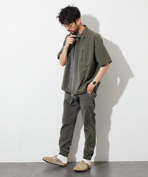 FREAK'S STORE シャツ AIR TECH BREATH Open Collar Shirt