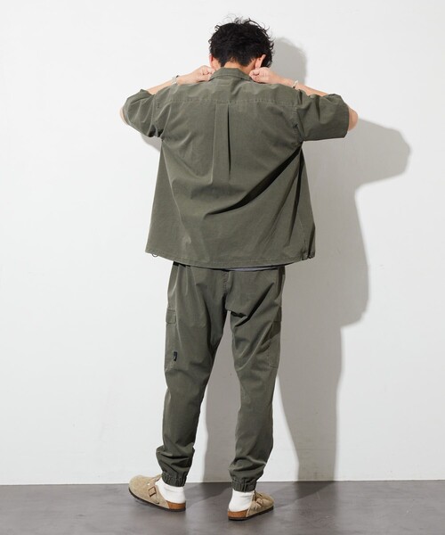 メンズウェア efflorescence open collar shirt efflorescence open collar shirt