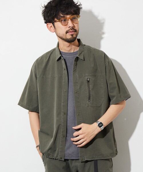 FREAK'S STORE シャツ AIR TECH BREATH Open Collar Shirt