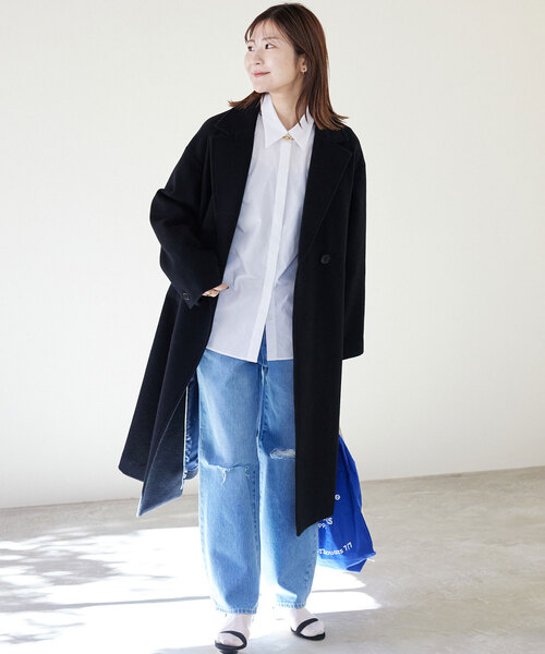 SLOBE IENA（スローブイエナ） チェスターコート 38 イエロー