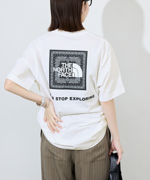【THE NORTH FACE】新作 board retro Tシャツ THE NORTH FACE tシャツ S/S Retro Bandana Logo Tee / ザ