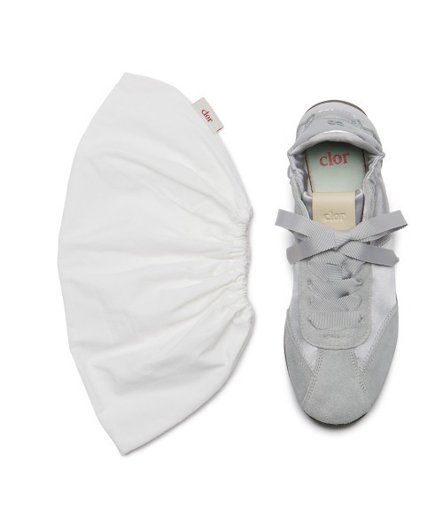 clor スニーカー SCRUNCH LACE UP FLAT SNEAKERS レディース