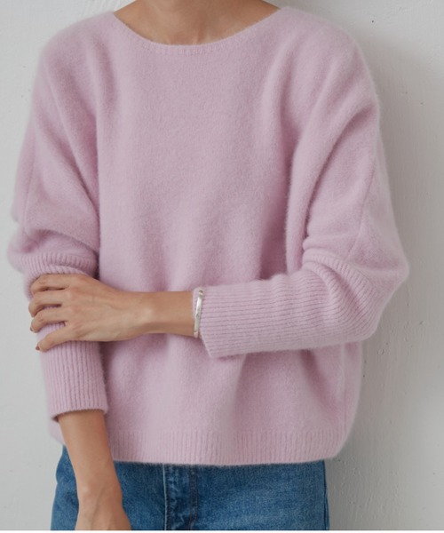 BEARDSLEY（ビアズリー） ドルマンスリーブニット FREE ピンク
