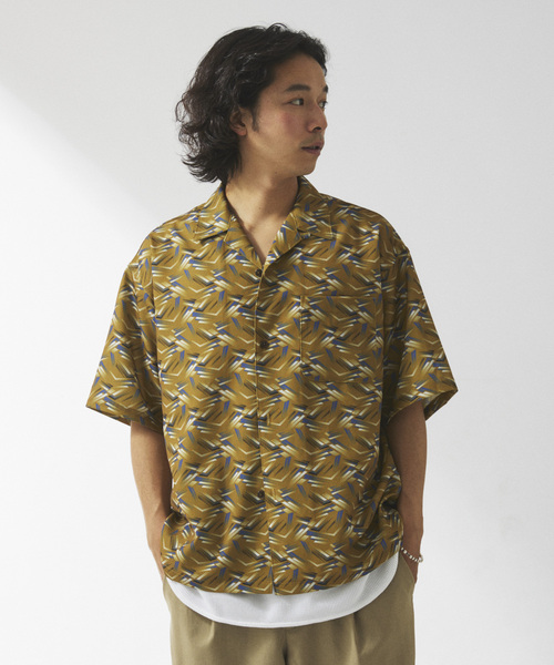 JOURNAL STANDARD relume シャツ ホールパターン プリント