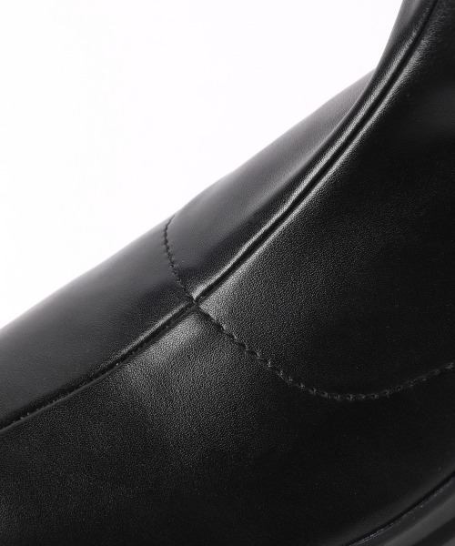 「LOWRYS FARM」 ショートブーツ MEDIUM ブラック レディース_画像9