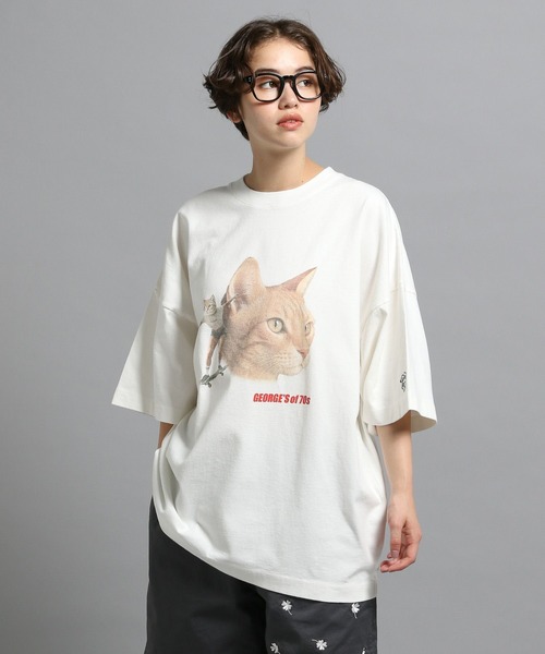 George's tシャツ CAT＆DOGパロディTシャツ メンズ レディース