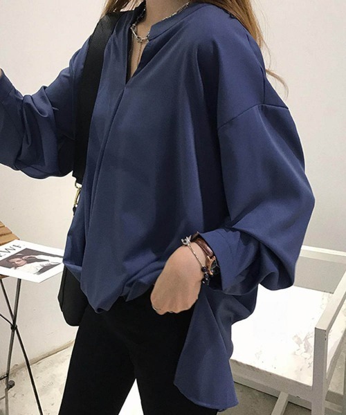 「Miniministore」 「dielv」長袖ブラウス X-LARGE ホワイト レディース