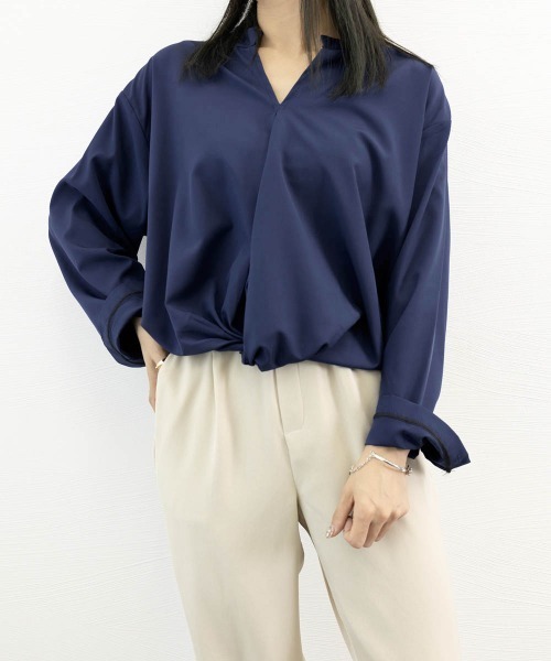 「Miniministore」 「dielv」長袖ブラウス X-LARGE ホワイト レディース