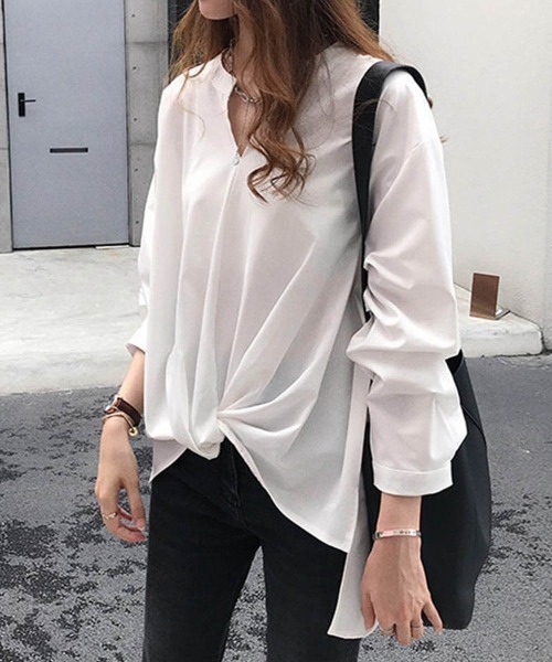 「Miniministore」 「dielv」長袖ブラウス X-LARGE ホワイト レディース