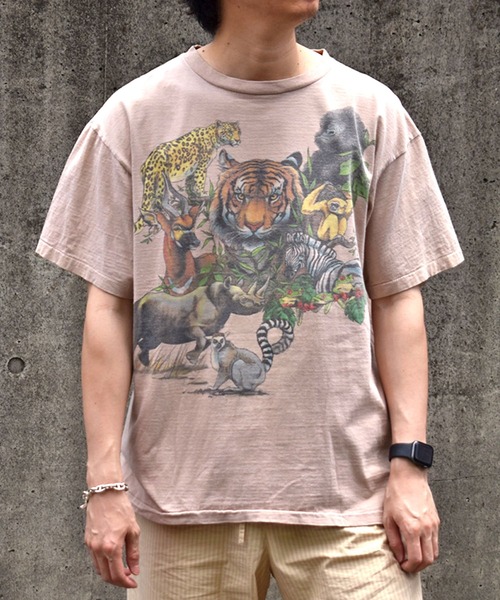 VINTAGE tシャツ 「USED」90's TURNER アニマル Tシャツ USA製 メンズ