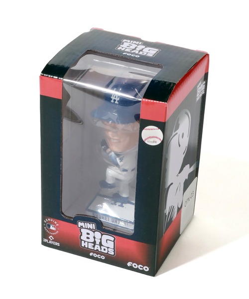 FOCO MINI BIG HEADS 大谷翔平　フィギュア 新品未開封 Amazon.co.jp: 大谷翔平 ドジャース ミニ ボブルヘッド big
