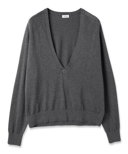 JieDa（ジエダ） セーター ニット COTTON SILK V NECK KNIT メンズ 