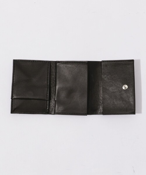 財布・ケース・小物入れ TEMBEA FOLD WALLET TEMBEA（テンベア）フォールド ウォレット ヌメ ブラック｜5%point