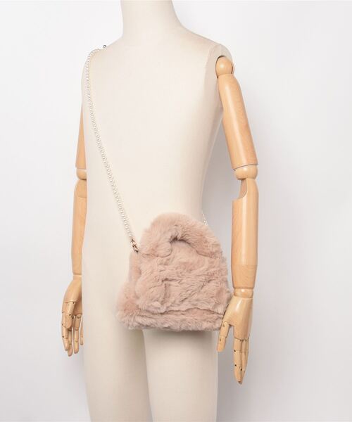 TITTY＆CO.（ティティーアンドコー） ハンドバッグ ファーバッグ