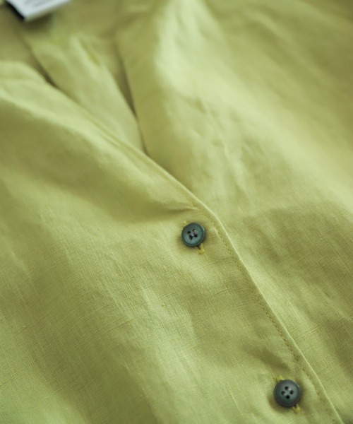 「NOMBRE IMPAIR」 半袖ブラウス FREE ブラック レディース_画像9