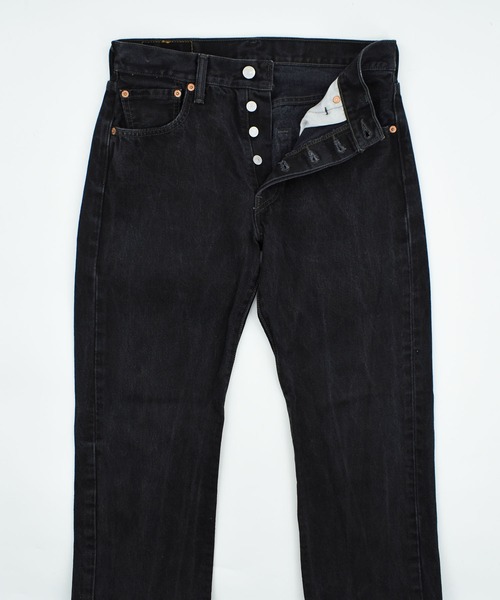 Levi's ジーンズ 「USED」Levi's 501 ブラック デニムパンツ