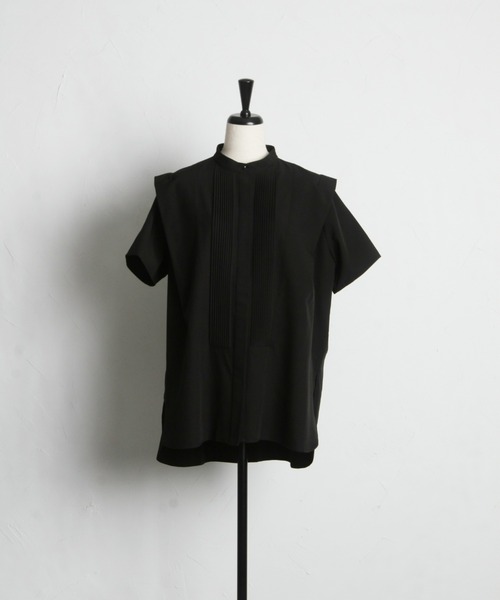 「&. NOSTALGIA」 半袖ブラウス M オフホワイト レディース_画像2