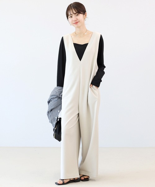 tシャツ シルキーコットン2WAYスクエアカットソー レディース | Aletta vita | 19
