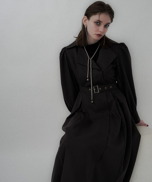 HARE（ハレ） ワンピース アウターライクチェックワンピース(HARE