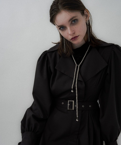 HARE（ハレ） ワンピース アウターライクチェックワンピース(HARE