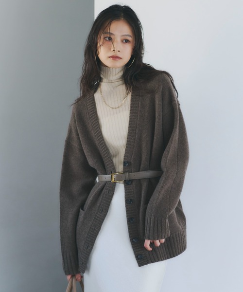anuans（アニュアンス） カーディガン HAMILTONウールカシミヤ