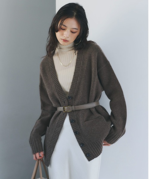 anuans（アニュアンス） カーディガン HAMILTONウールカシミヤ