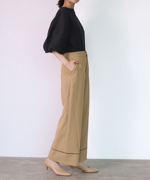 「MARECHAL TERRE」 半袖カットソー 38 ホワイト レディース_画像5