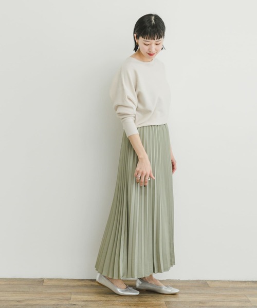 「ITEMS URBANRESEARCH」 長袖ニット FREE チャコールグレー レディース_画像6