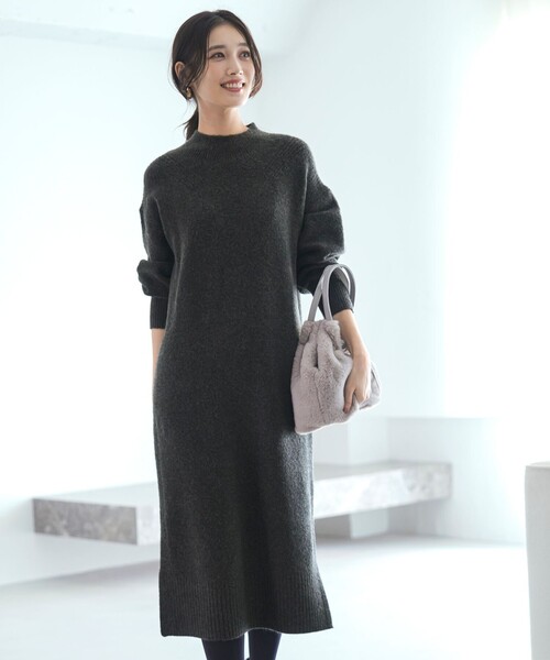 ANY SIS（エニィスィス） ワンピース Airニット ワンピース : ZOZOTOWN