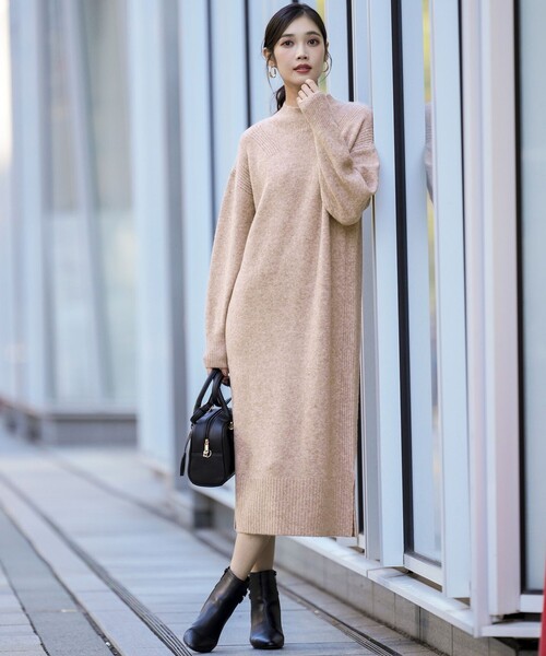 ANY SIS（エニィスィス） ワンピース Airニット ワンピース : ZOZOTOWN