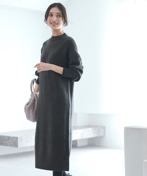 ANY SIS（エニィスィス） ワンピース Airニット ワンピース : ZOZOTOWN