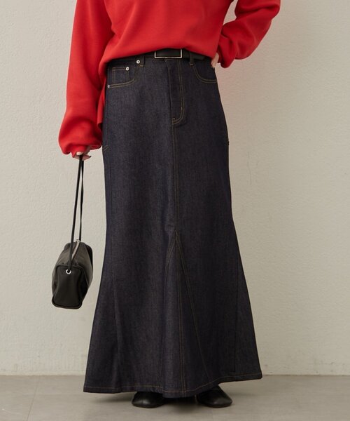 Omekashi（オメカシ） スカート デニムマーメイドスカート : ZOZOTOWN