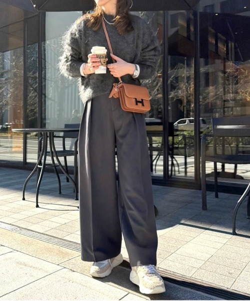 Cura Closet スラックス パンツ 「_____sui._____select」ダブル