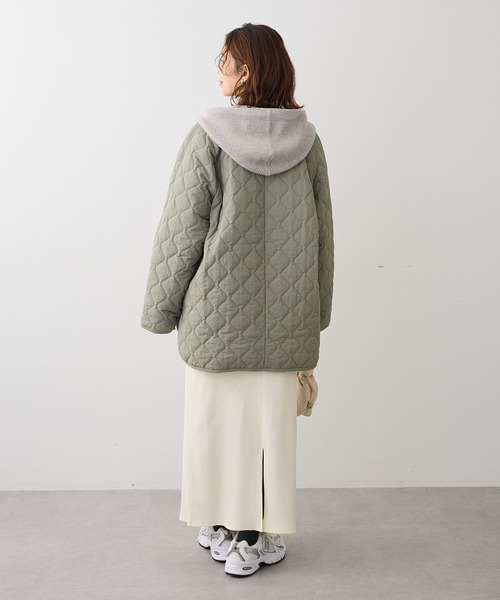 Green Parks（グリーンパークス） ブルゾン アウター 2WAYニットフード