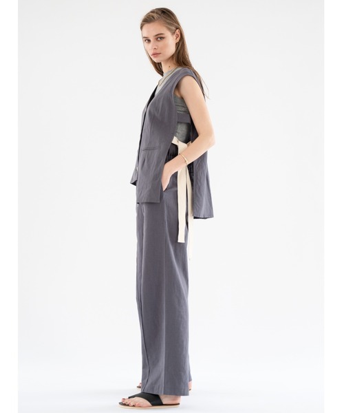 「ALEXIA STAM」 イージーパンツ S アッシュグレー レディース_画像8