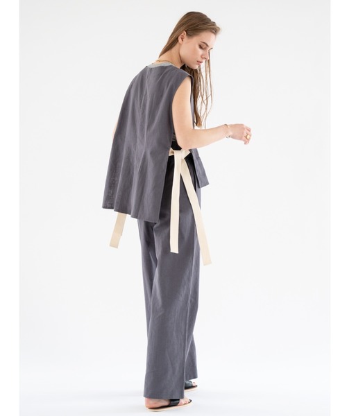 「ALEXIA STAM」 イージーパンツ S アッシュグレー レディース_画像9