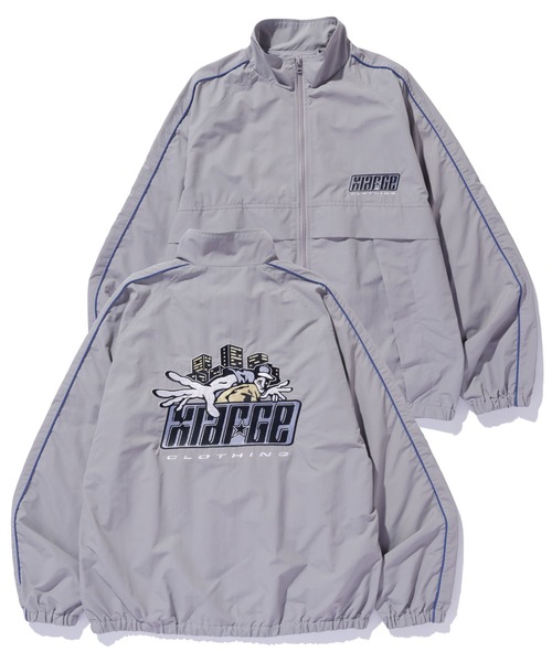 XLARGE（エクストラ ラージ） ナイロンブルゾン X-LARGE ライトグレー