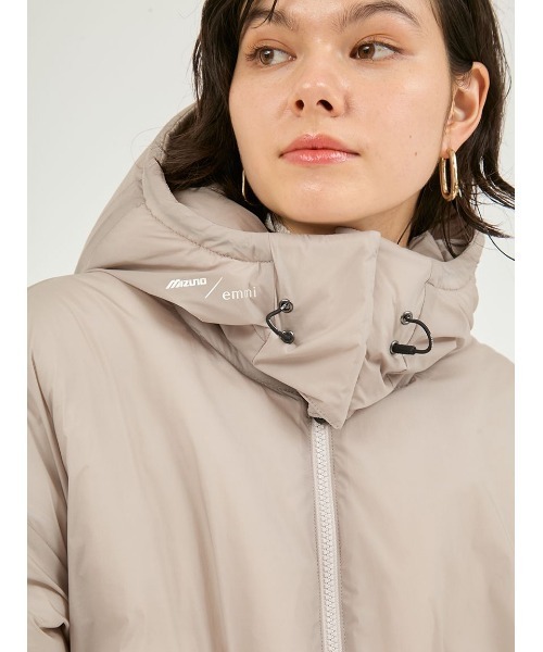 MIZUNO（ミズノ） 「emmi｜MIZUNO」テックフィルブレスサーモコート