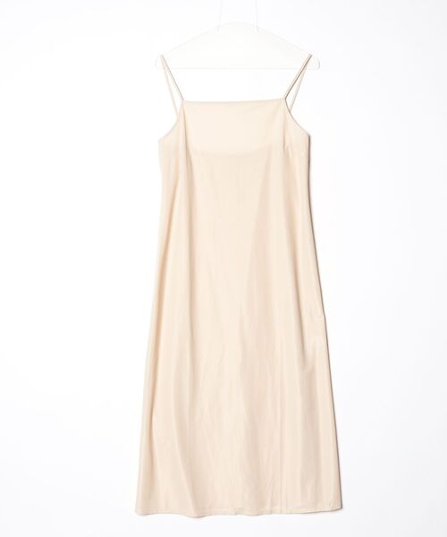 「EMMEL REFINES」 半袖ワンピース S イエロー レディース_画像3