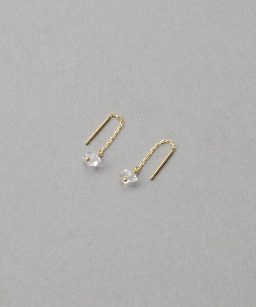 ete（エテ） ピアス 「シャンデリア」 K18YG クォーツ ピアス