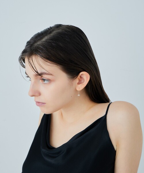 ete（エテ） ピアス 「シャンデリア」 K18YG クォーツ ピアス