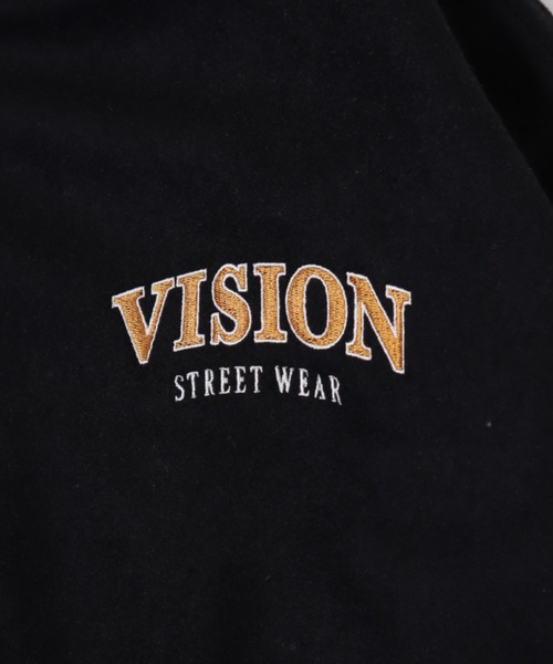「VISION STREET WEAR」 スタジャン LL ブラック系その他 メンズ_画像2