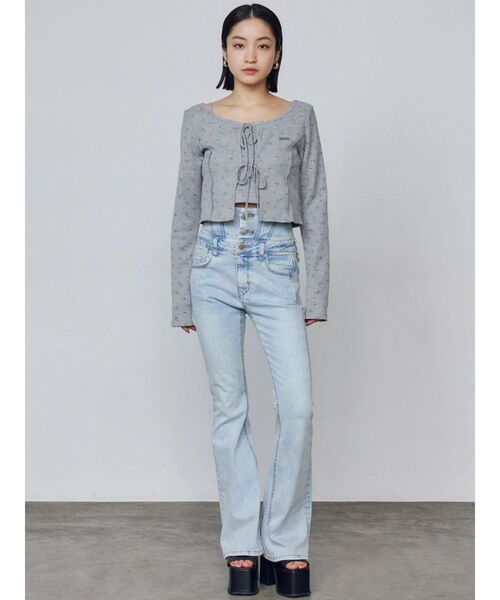 EMODA（エモダ） ジーンズ デニム デニムパンツ ドットラインハイ