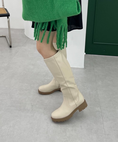 「ORiental TRaffic」 ロングブーツ SS ブラック レディース_画像3