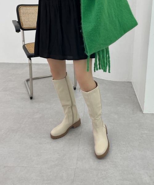 「ORiental TRaffic」 ロングブーツ SS ブラック レディース_画像7