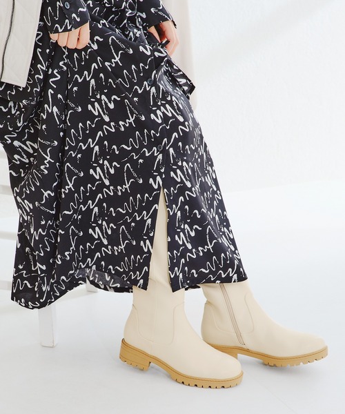 「ORiental TRaffic」 ロングブーツ SS ブラック レディース_画像9